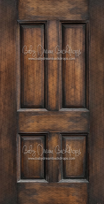 Skinny Door Rustic Wood (CC)