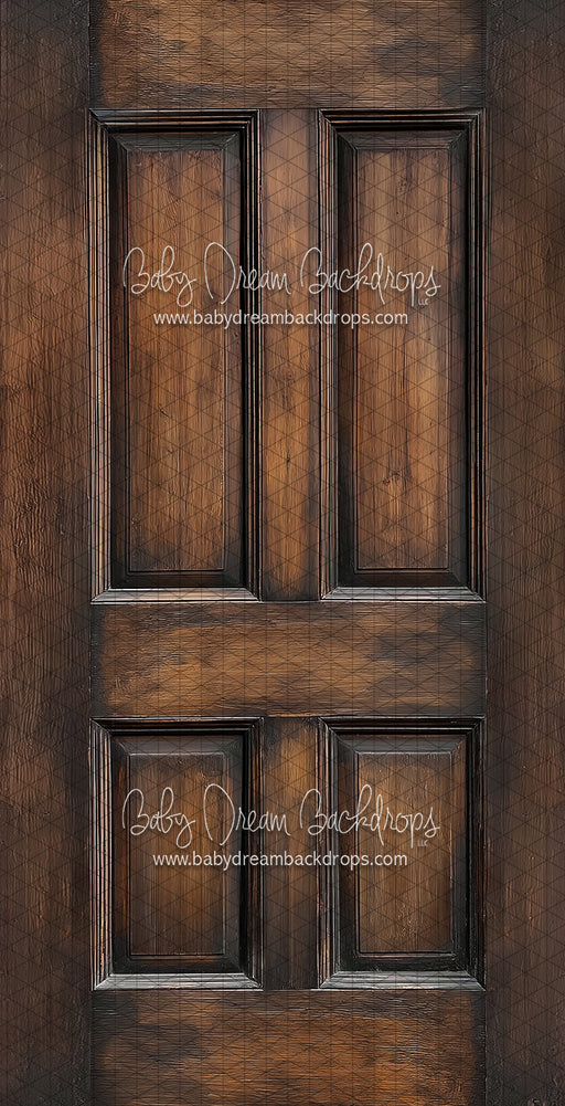 Skinny Door Rustic Wood (CC)