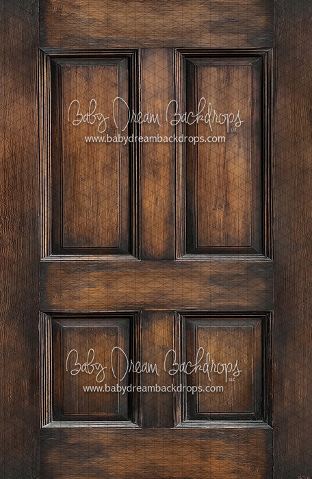 Skinny Door Rustic Wood (CC)