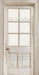 Skinny Door White Washed Window (Left Knob) (CC)