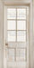 Skinny Door White Washed Window (Left Knob) (CC)
