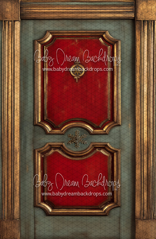 Skinny Holiday Snowflake Door (CC)