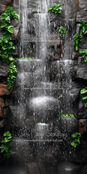 Skinny Natural Waterfall Shower (CC)