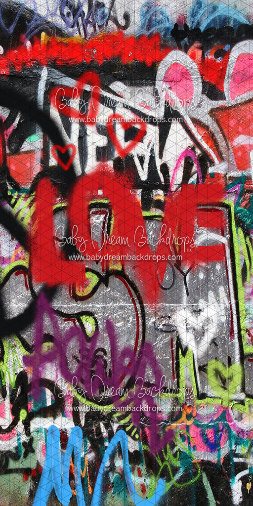 Skinny Sprayed Love Graffiti (CC)