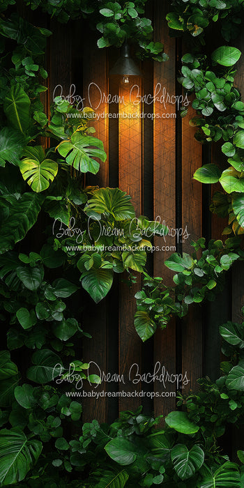 Skinny Wood Slat Greens Left (CC)