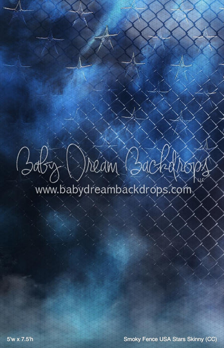 Smoky Fence USA Stars Skinny (CC)