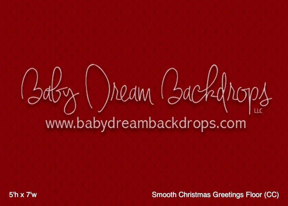 Smooth Christmas Greetings Fabric Floor (CC)