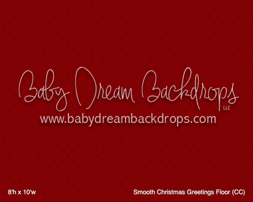 Smooth Christmas Greetings Fabric Floor (CC)