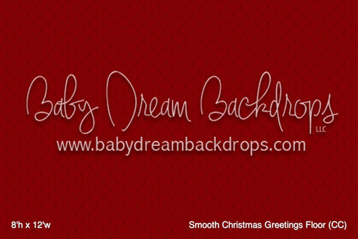 Smooth Christmas Greetings Fabric Floor (CC)