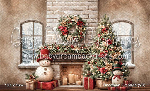 Snowman Fireplace (VR)