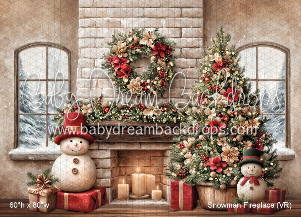 Snowman Fireplace (VR)