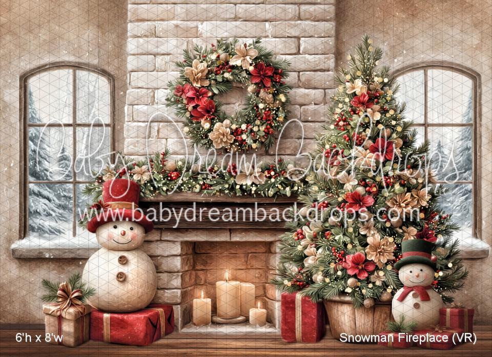 Snowman Fireplace (VR)