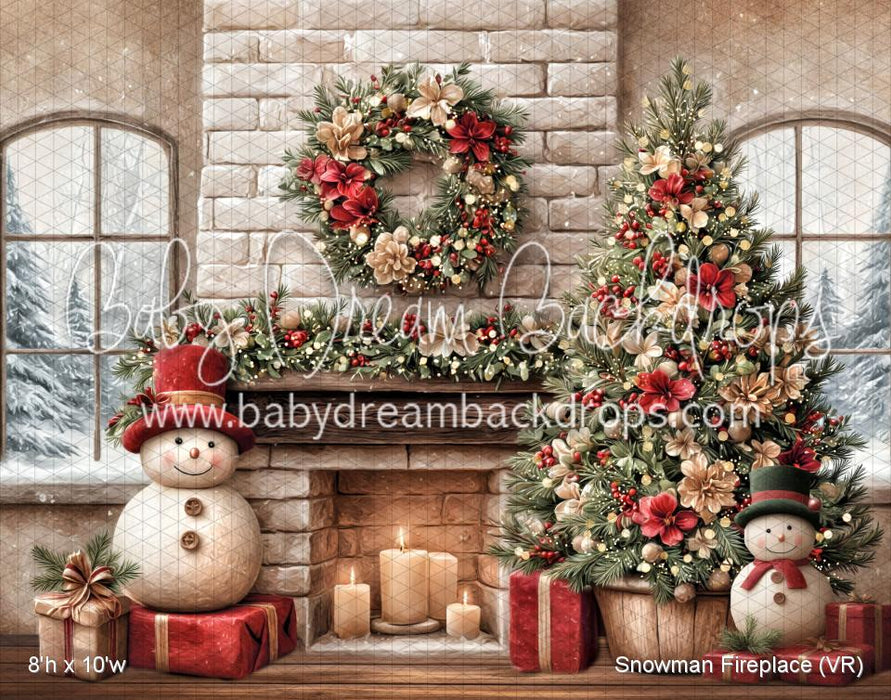 Snowman Fireplace (VR)
