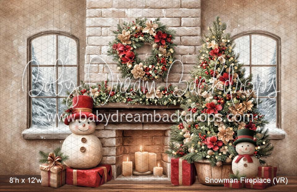 Snowman Fireplace (VR)
