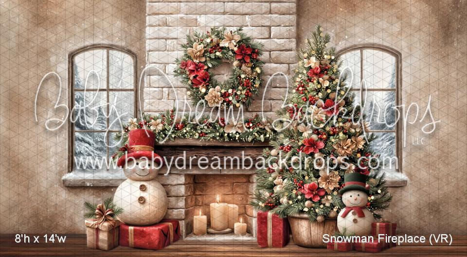 Snowman Fireplace (VR)