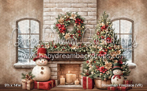 Snowman Fireplace (VR)