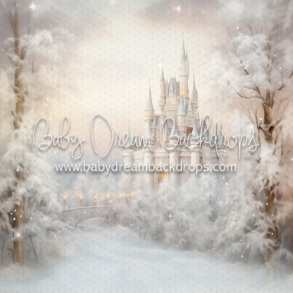 X Drop Snowy Castle (Pastel Dreams) (MD)