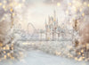 Snowy Castle (Pastel Dreams) with lights (MD)