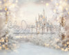 Snowy Castle (Pastel Dreams) with lights (MD)