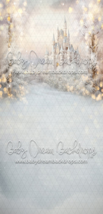 Snowy Castle (Pastel Dreams) with lights Sweep (MD)