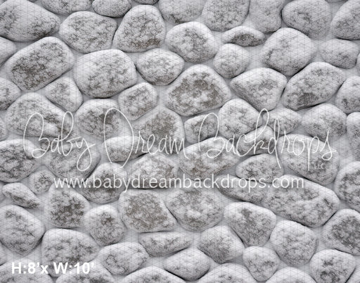 Snowy Cobblestone Fabric Floor (WM)