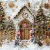 Snowy Gingerbread House Flipped (MD)