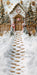 Snowy Gingerbread House Sweep  Flipped (MD)