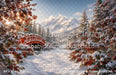 Snowy Holly Bridge at Golden Hour (OM)