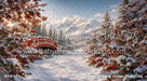 Snowy Holly Bridge at Golden Hour (OM)