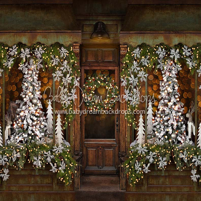 Snowy Lane Market Extra Lights