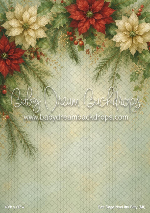 Soft Sage Noel Itty Bitty (MI)