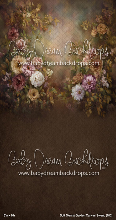 Soft Sienna Garden Canvas Sweep (MD)