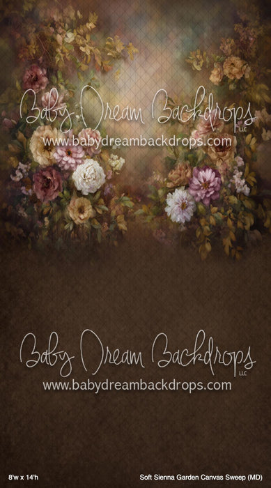 Soft Sienna Garden Canvas Sweep (MD)