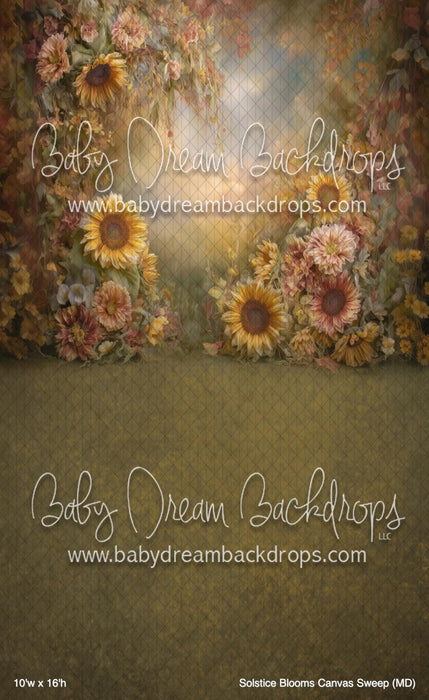 Solstice Blooms Canvas Sweep (MD)