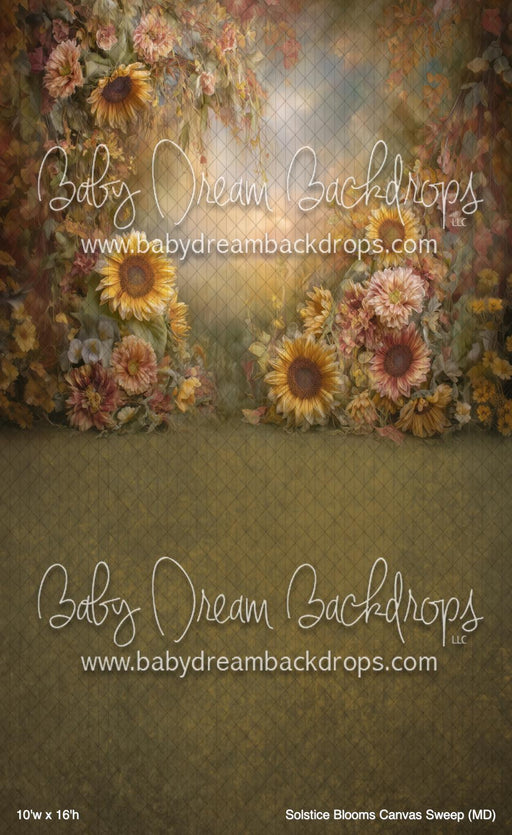 Solstice Blooms Canvas Sweep (MD)