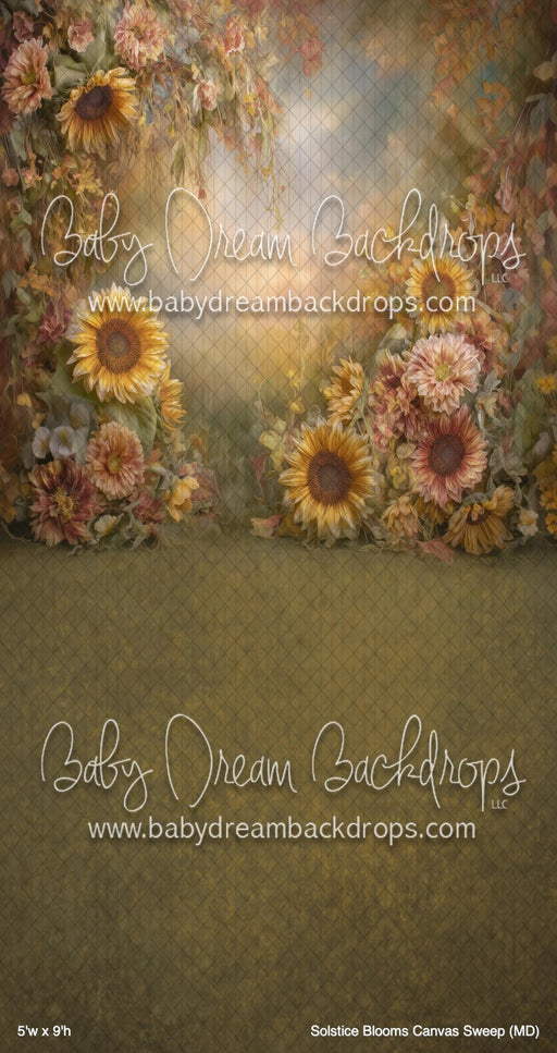 Solstice Blooms Canvas Sweep (MD)