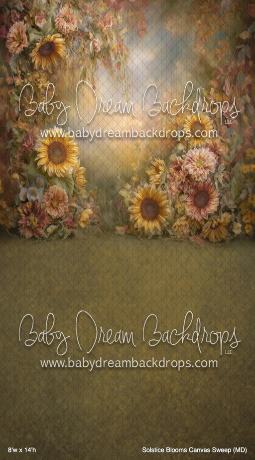 Solstice Blooms Canvas Sweep (MD)