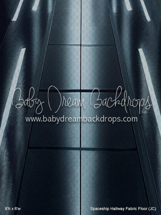 Spaceship Hallway Fabric Floor (JC)