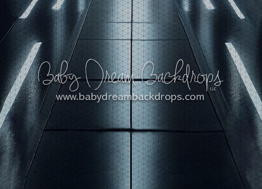 Spaceship Hallway Fabric Floor  (JC)