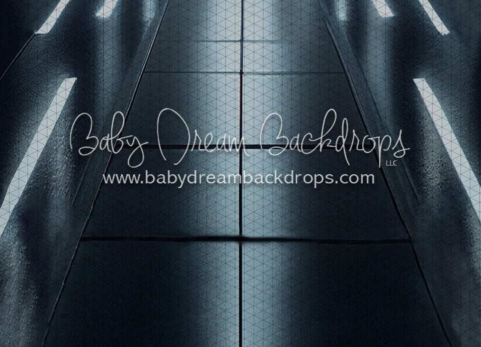 Spaceship Hallway Fabric Floor  (JC)