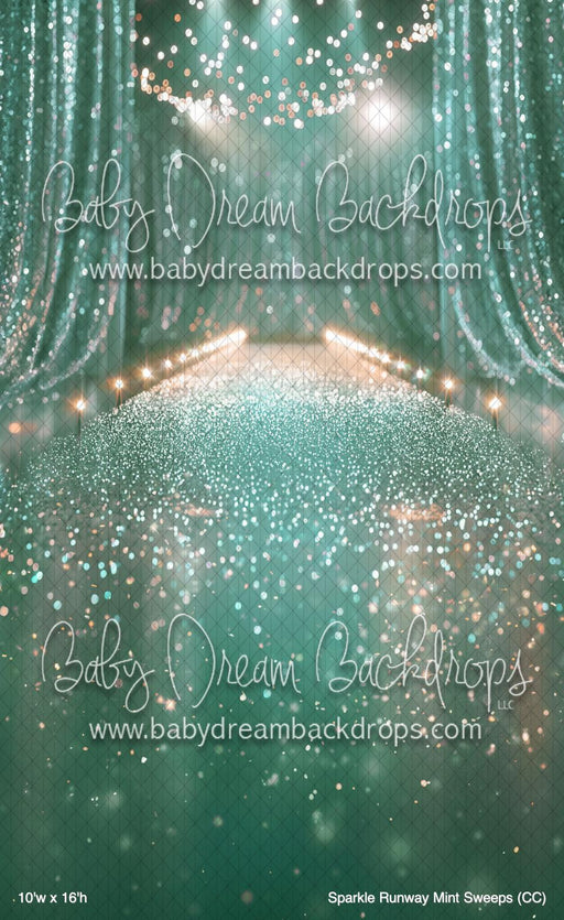 Sparkle Runway Mint Sweeps (CC)