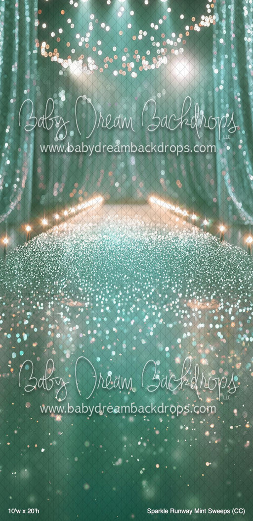 Sparkle Runway Mint Sweeps (CC)