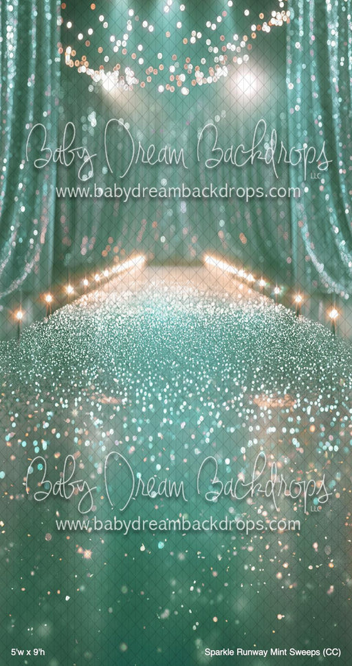 Sparkle Runway Mint Sweeps (CC)