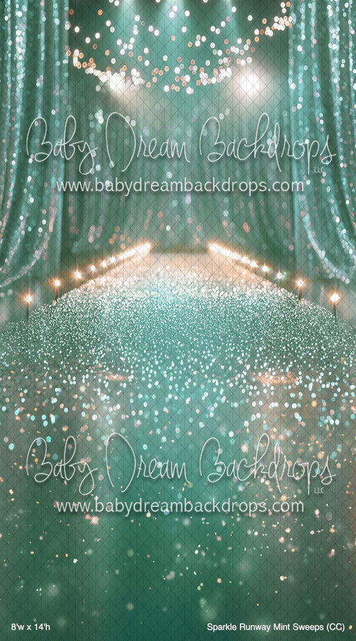 Sparkle Runway Mint Sweeps (CC)