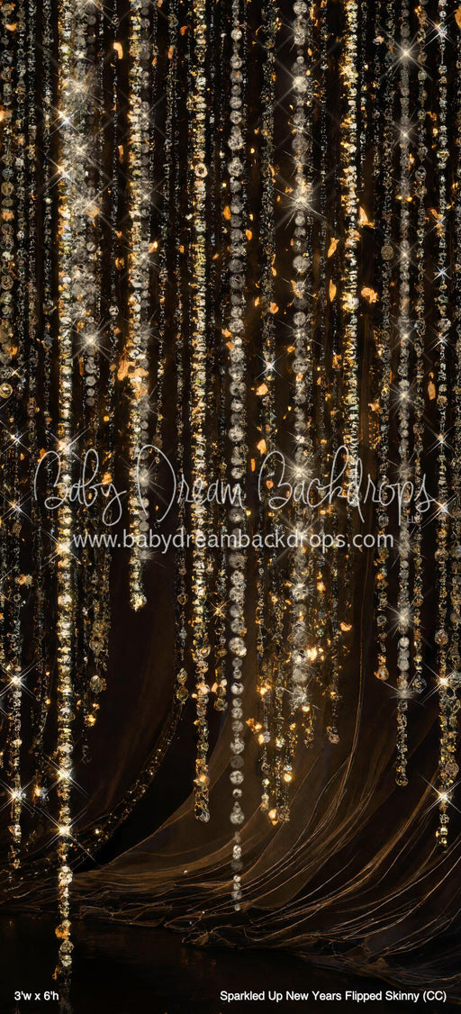 Sparkled Up New Years Flipped Skinny (CC)