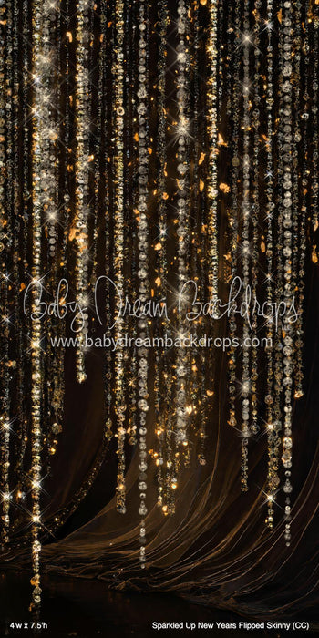 Sparkled Up New Years Flipped Skinny (CC)