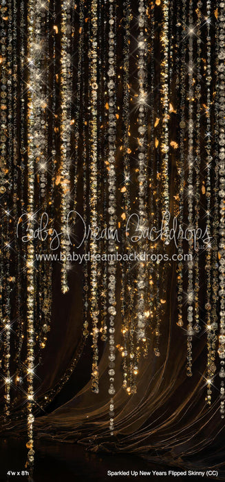 Sparkled Up New Years Flipped Skinny (CC)