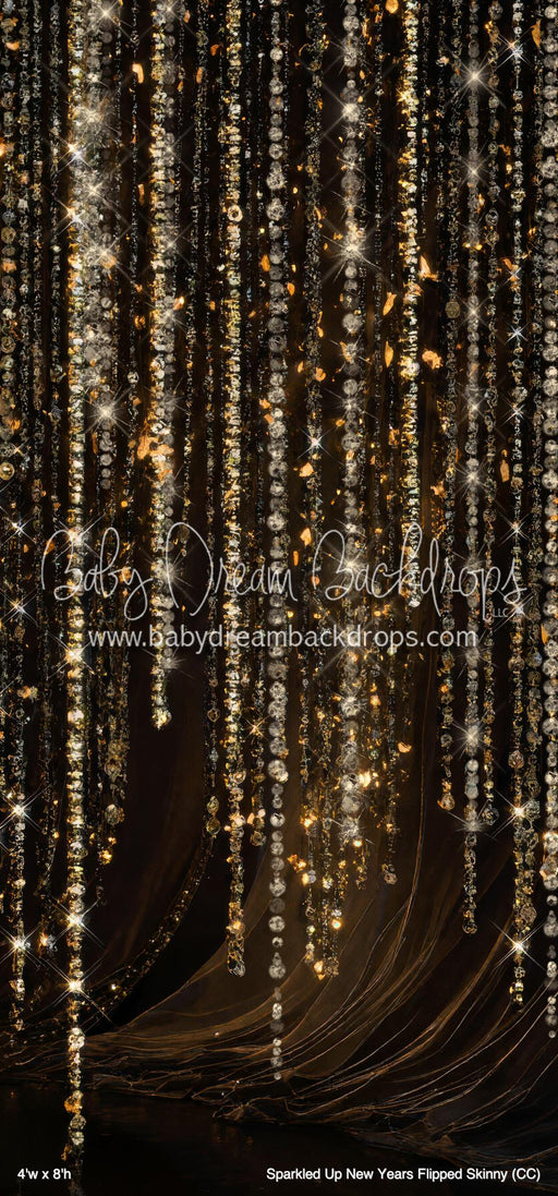 Sparkled Up New Years Flipped Skinny (CC)