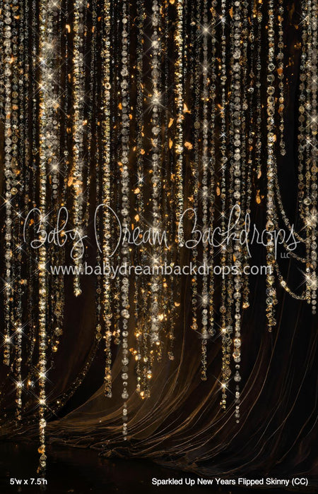 Sparkled Up New Years Flipped Skinny (CC)