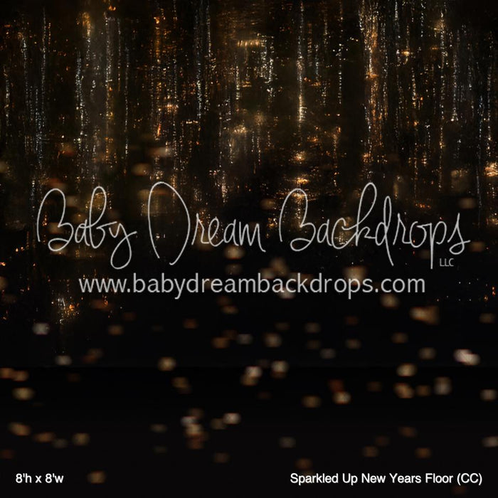 Sparkled Up New Years Fabric Floor (CC)